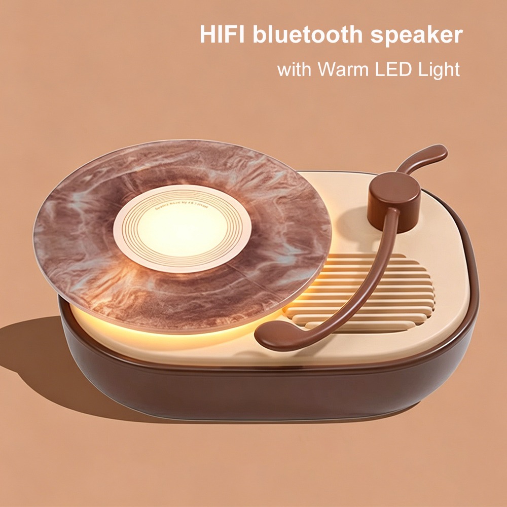 Home Office Of Amazon - Retro Record Player Bluetooth Speaker with