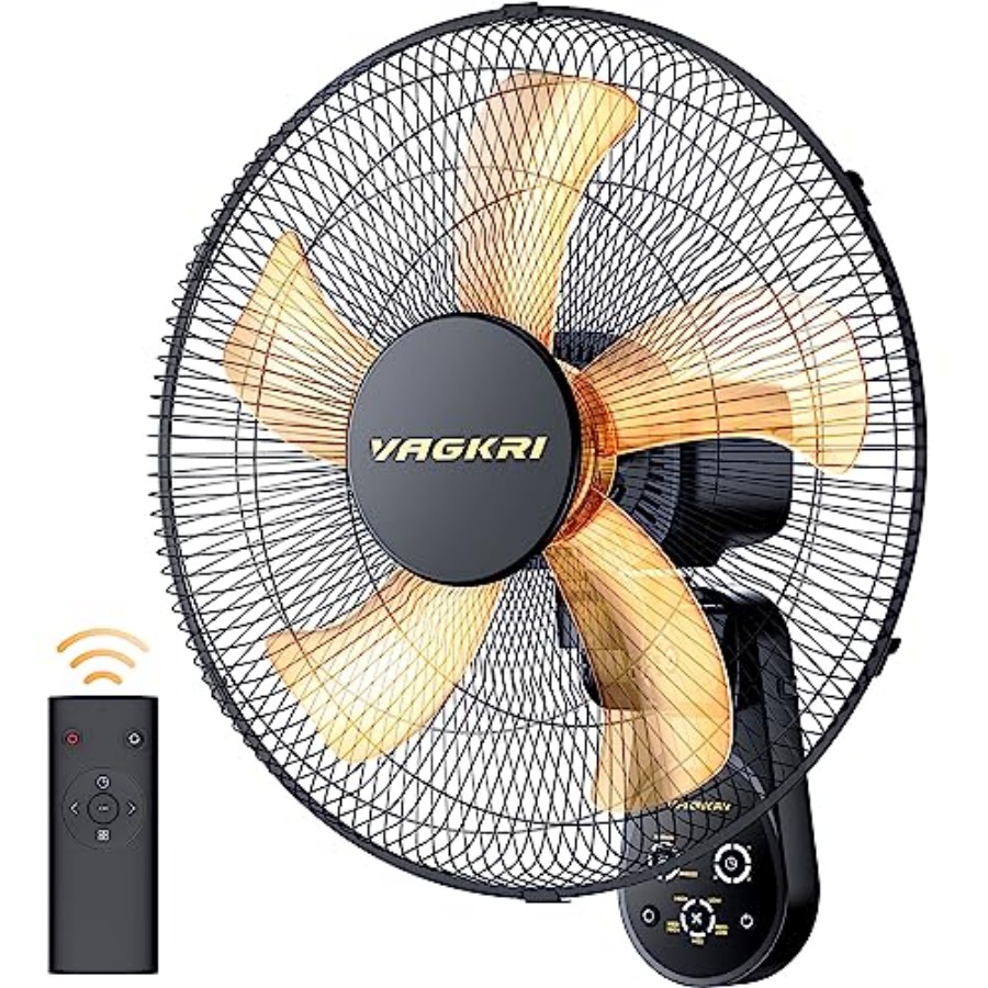 Home Office Hours - Wall Mount Fan, 16 Inch Wall