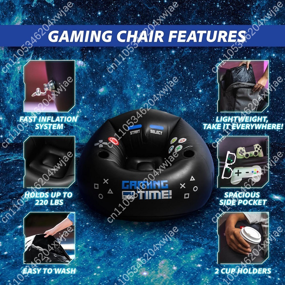Inflatable Gaming Chair with C - Home Office Furniture recension och pris