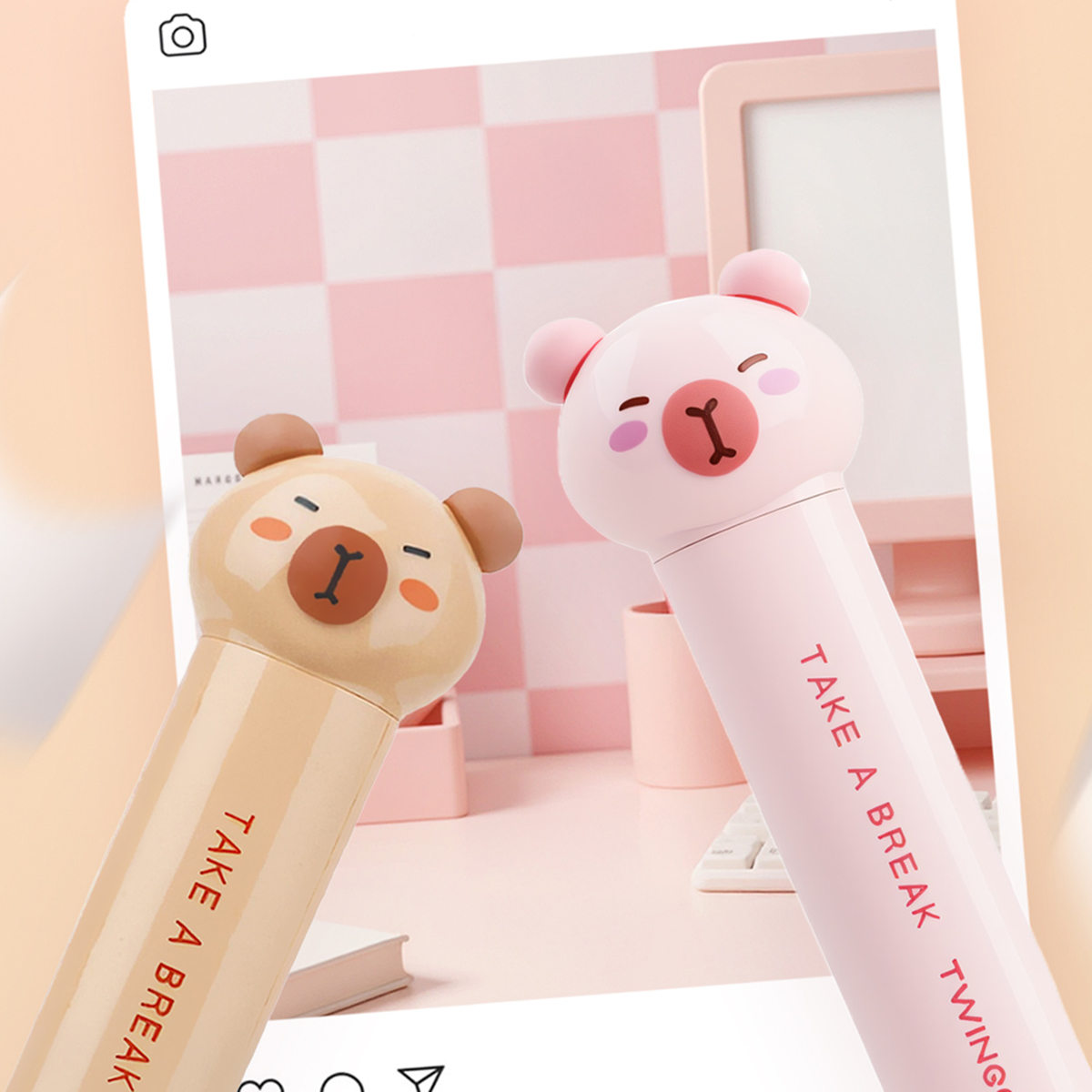 Capybara Scissor Cartoon Foldi - Home Office Size recension och pris