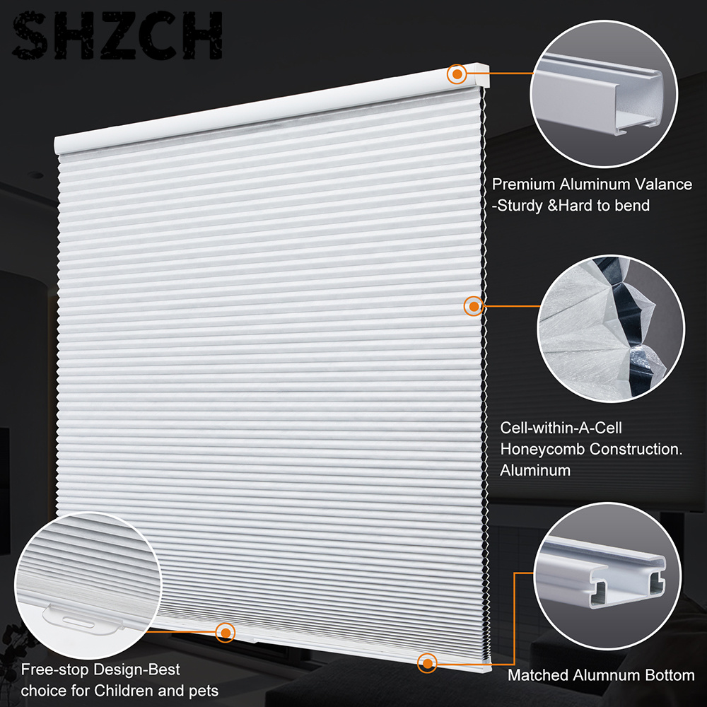 Blackout Cellular Blinds Honey - Home Office Windows recension och pris