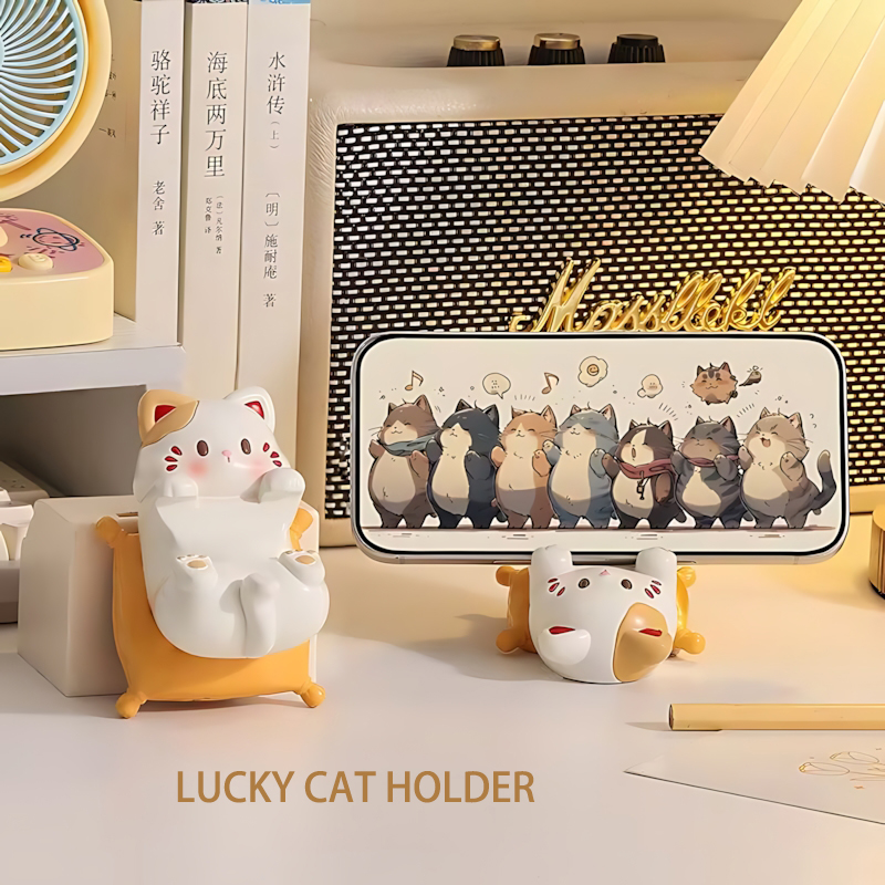 Cute Cartoon Cat Desktop Ornam - Home Office Desk recension och pris