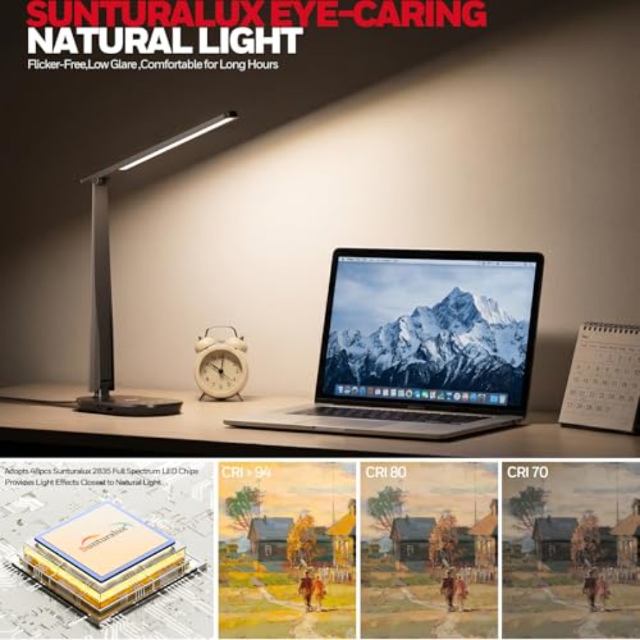 LED Desk Lamp for Home Office, - Home Office Desk recension och pris