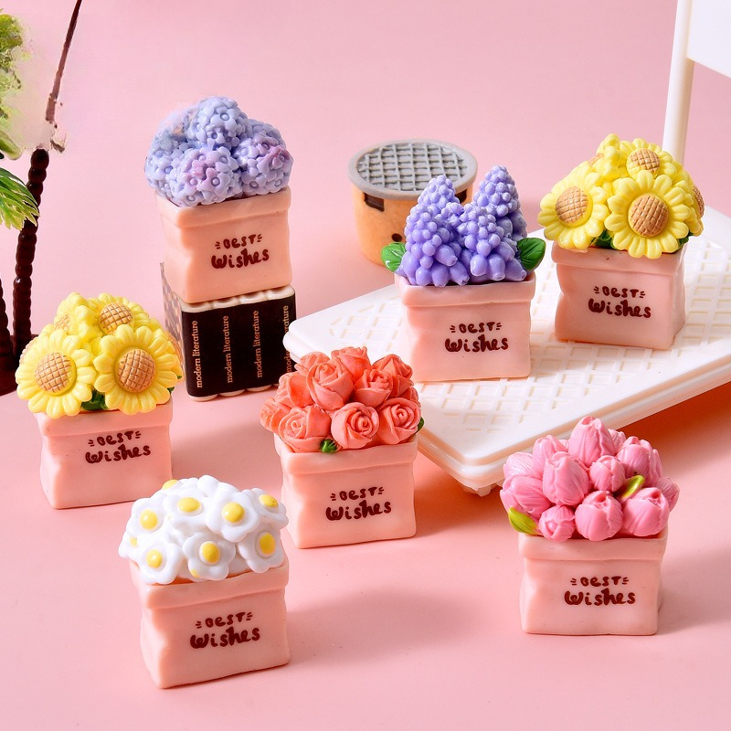 Mini Flower Pot Plant Sunflowe - Plant Desk Mini recension och pris
