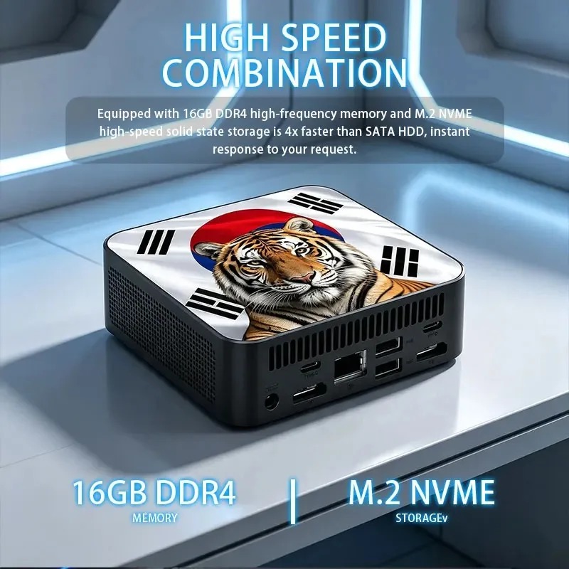 Compact Desktop Mini PC Intel  - Home Office Windows recension och pris