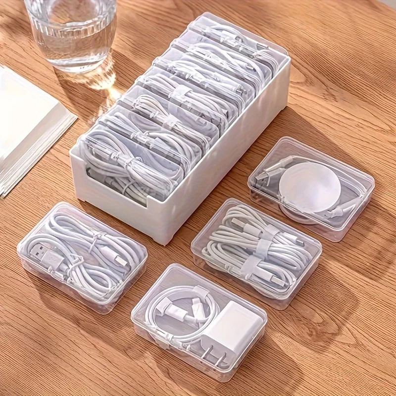 Data Cable Storage Box with 7  - Cable Management Box recension och pris