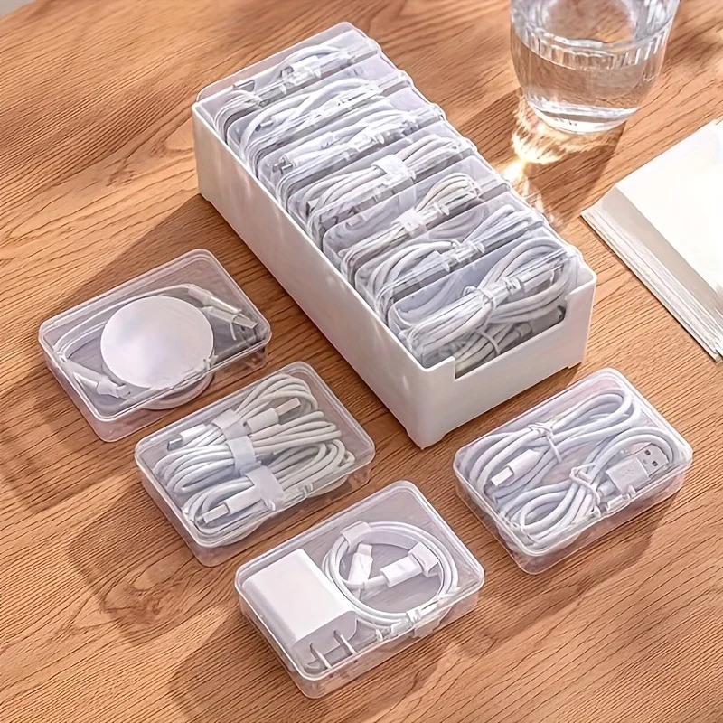 Data Cable Storage Box with 7  - Cable Management Box recension och pris