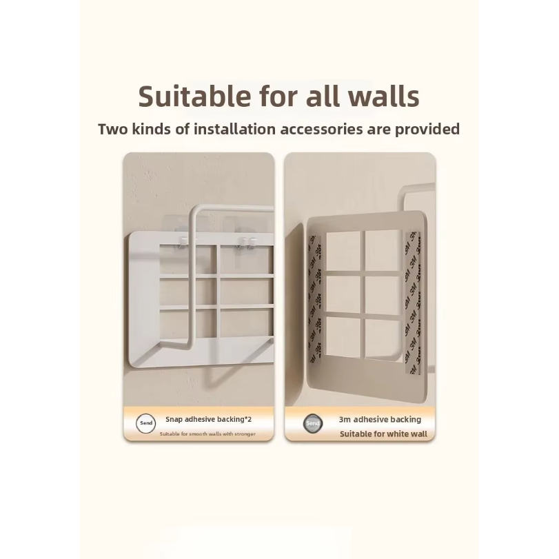Wall Mount Router Stand Rack w - Cable Management Box recension och pris