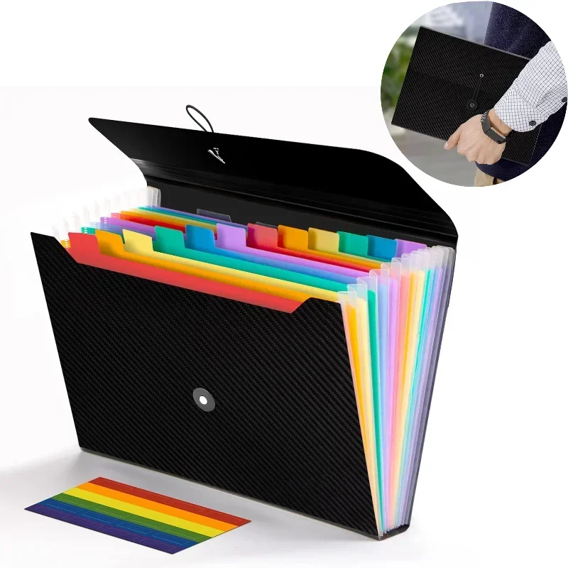 13 Pockets Expanding File Fold - Home Office Travel Document recension och pris