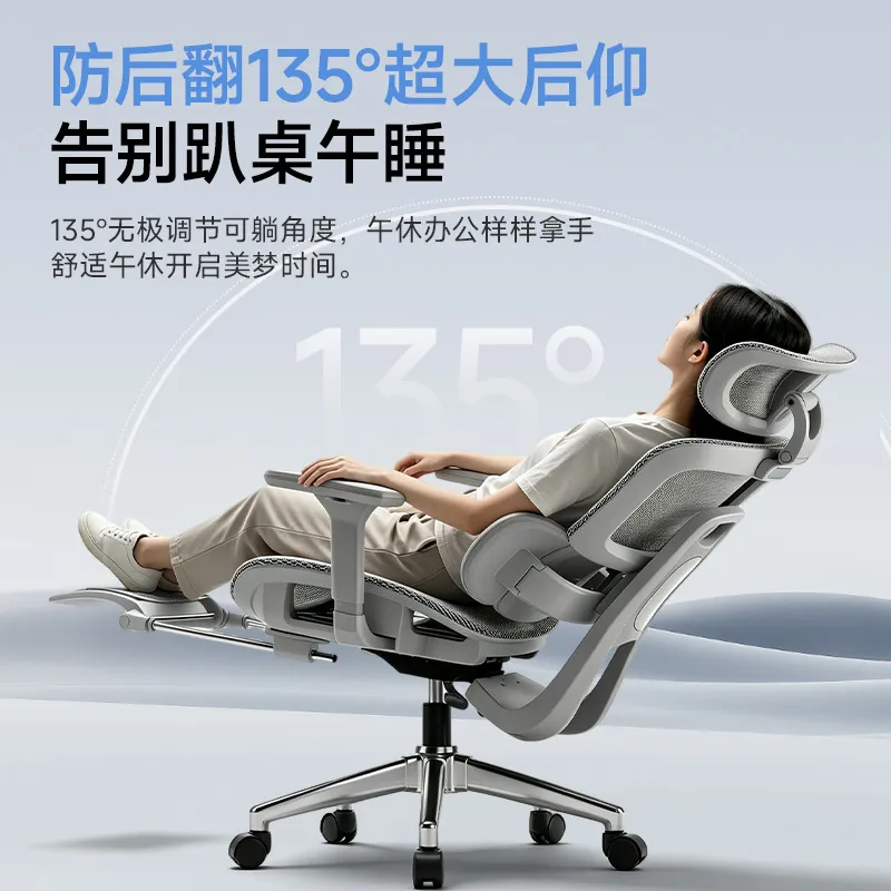 Ergonomic Office Chair with Lu - Home Office Desk recension och pris