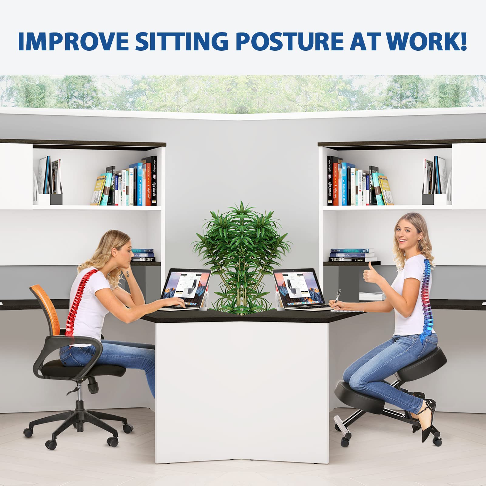 Kneeling Chair Ergonomic for O - Home Office Furniture recension och pris