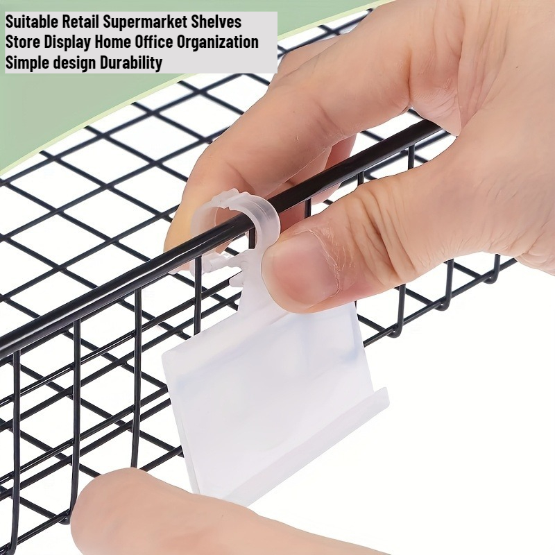 100 PVC Snap Lock Price Tag Di - Home Office Marketing recension och pris