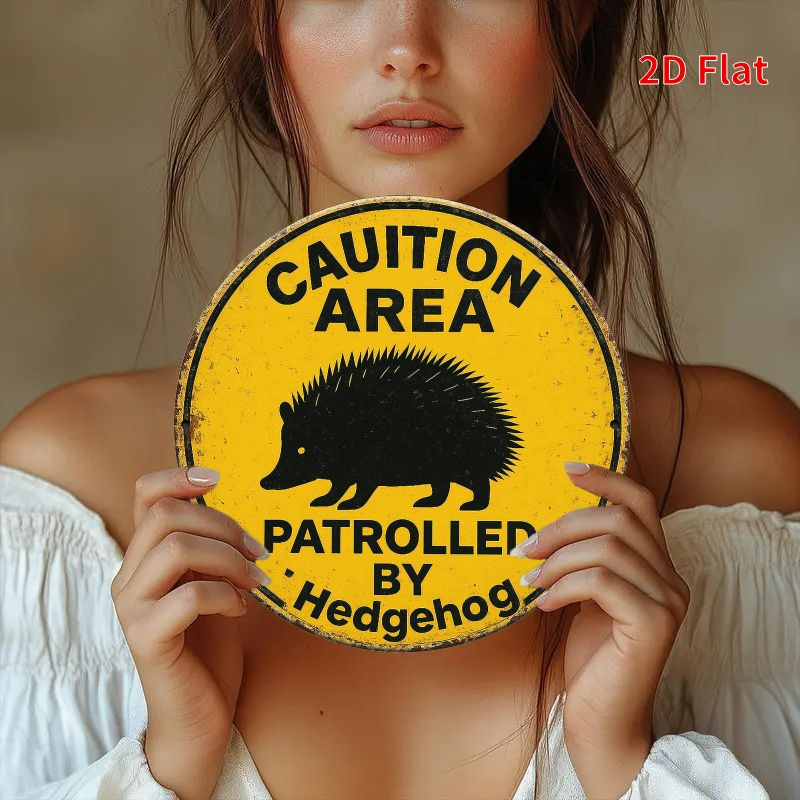 Vintage Rustic Hedgehog Patrol - Home Office Ideas recension och pris