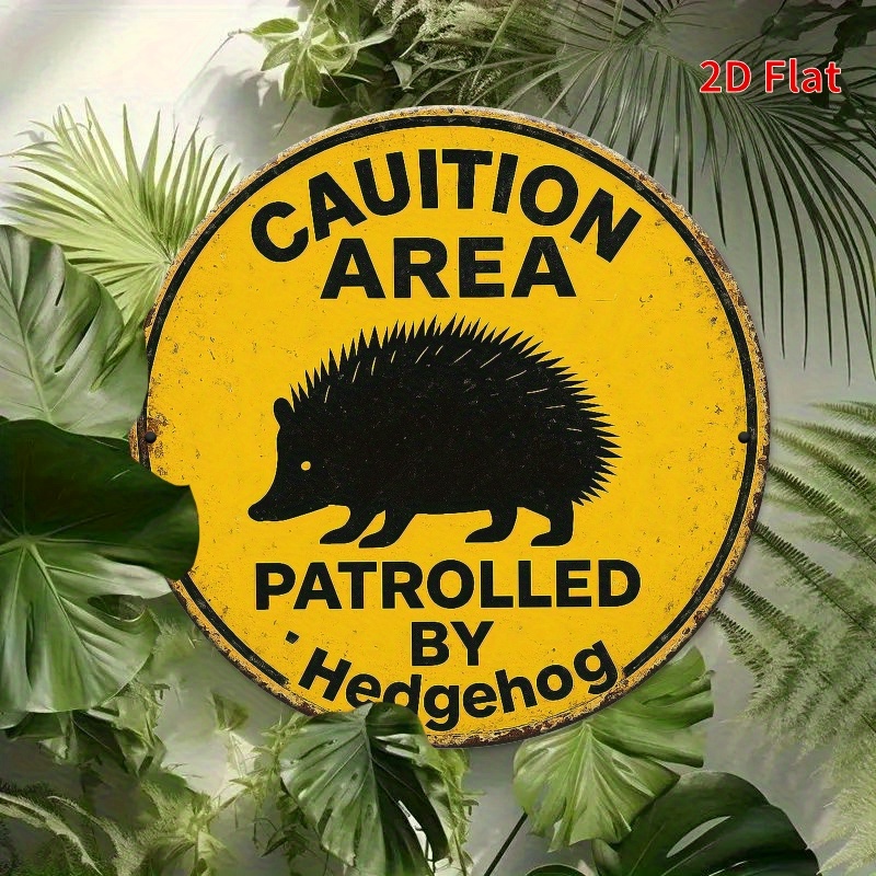Vintage Rustic Hedgehog Patrol - Home Office Ideas recension och pris