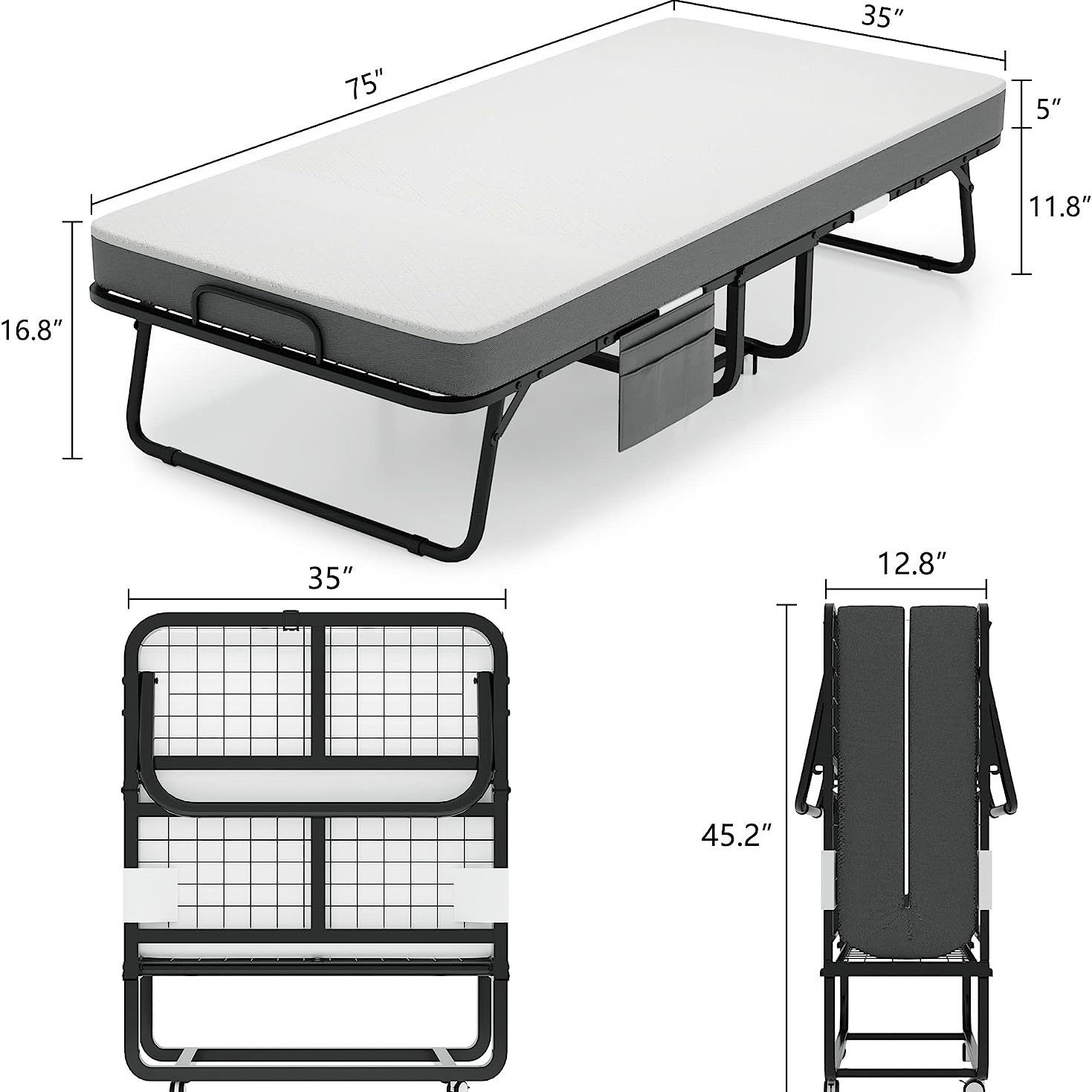 Amazon folding bed office home - Home Office Of Amazon recension och pris