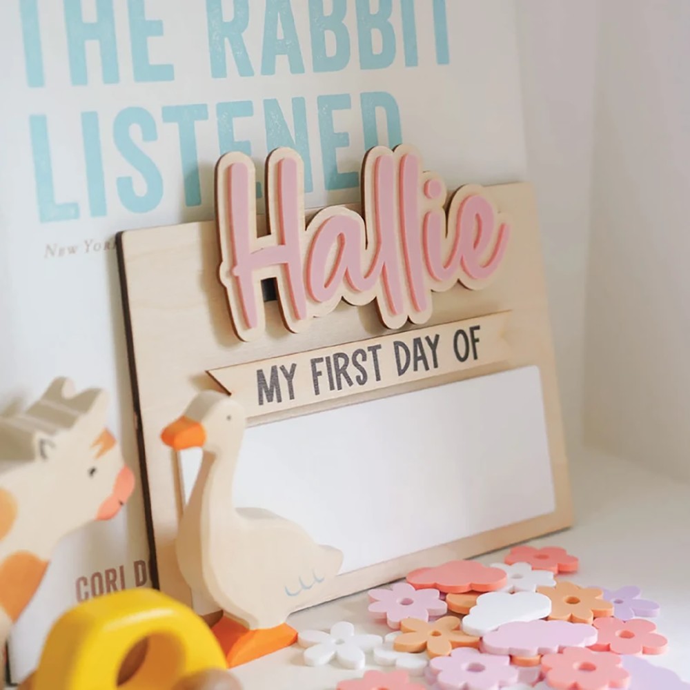1Pc Custom First and Last Day  - Home Office Ideas recension och pris