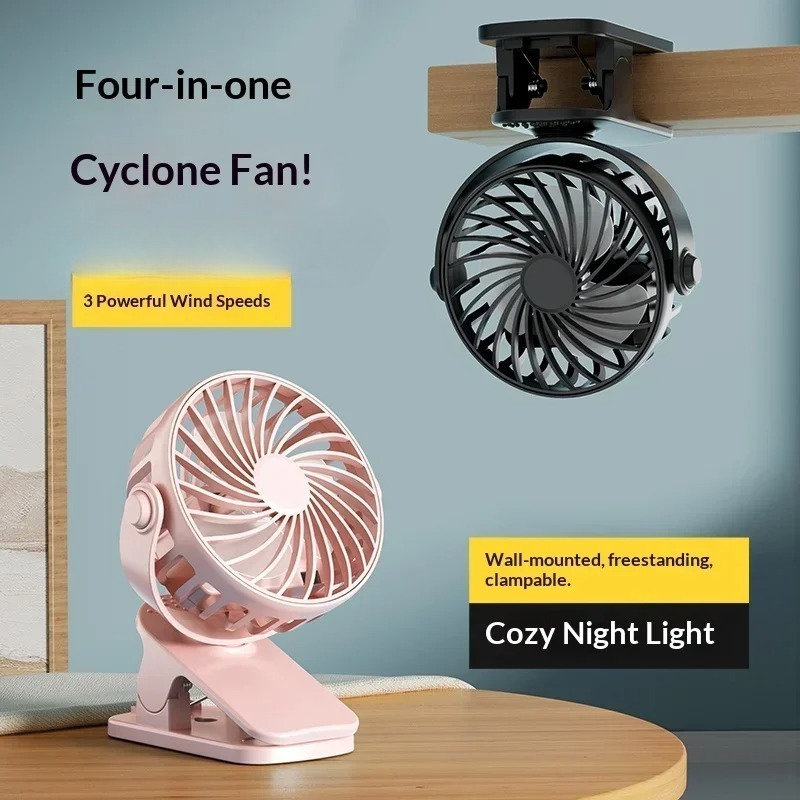 Portable Clip on Fan USB Desk  - Standing Desk Electric recension och pris