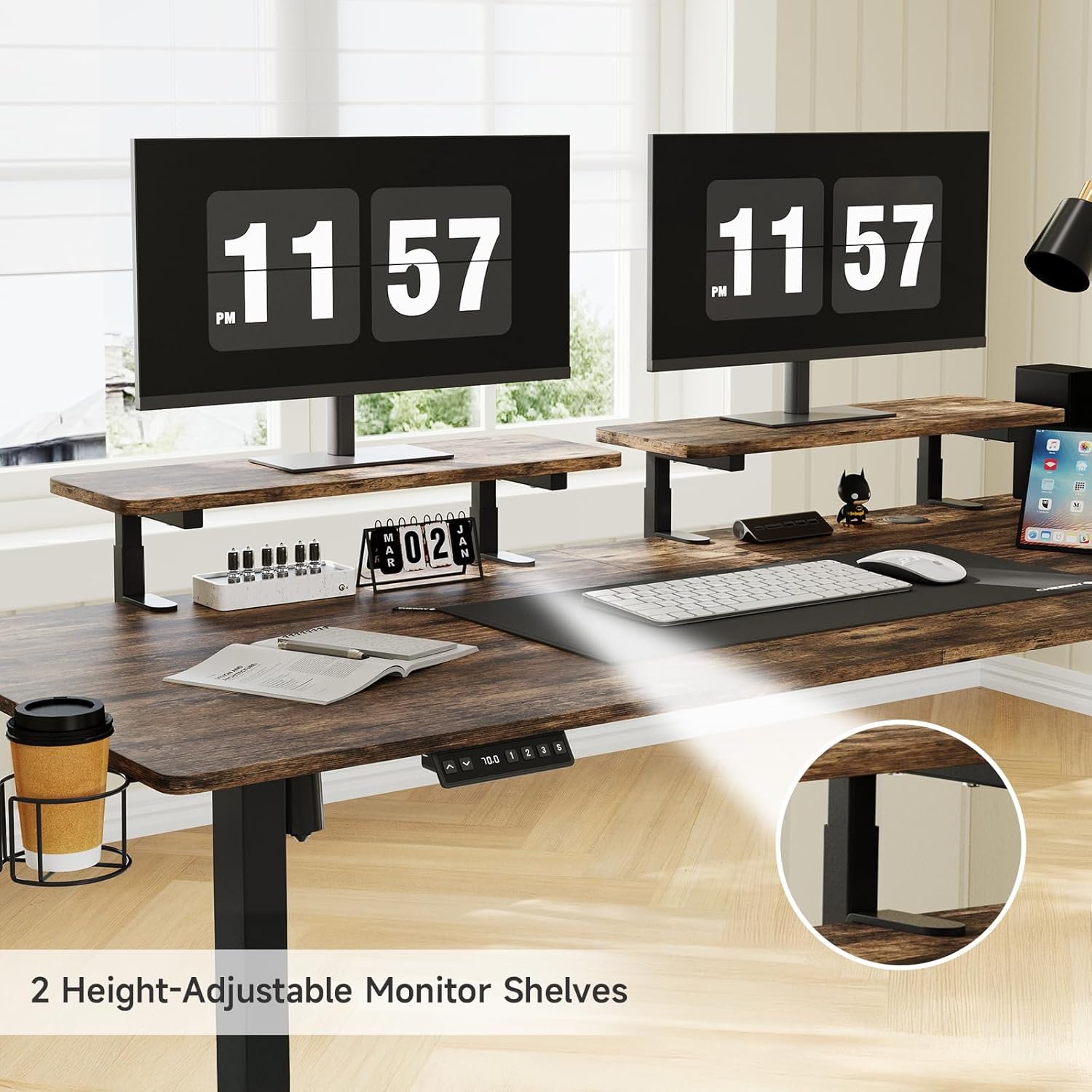 63 x 24 Inches Electric Standi - Standing Desk Electric recension och pris