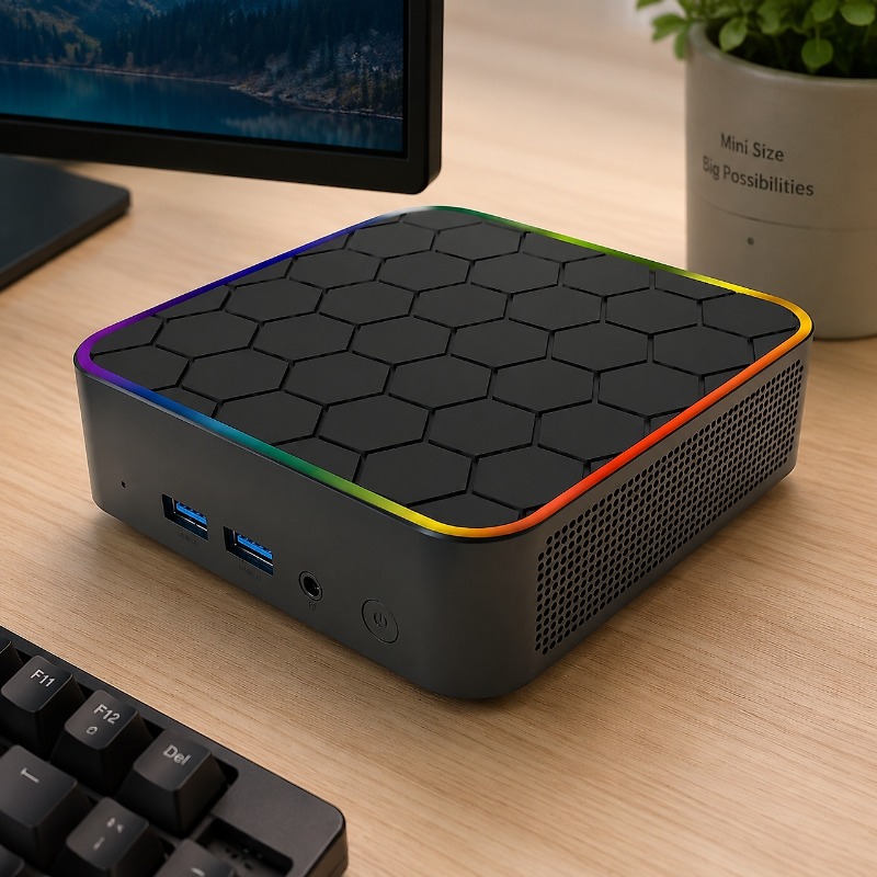 Top Seller Hexagon Mini PC Wit - Home Office Border Force recension och pris
