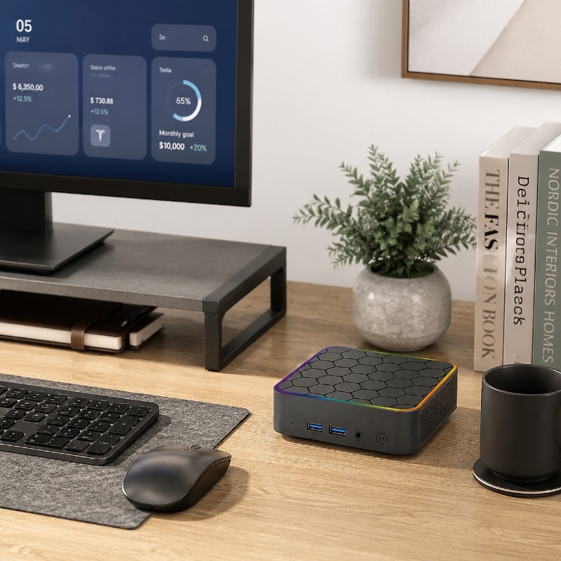 Top Seller Hexagon Mini PC Wit - Home Office Border Force recension och pris