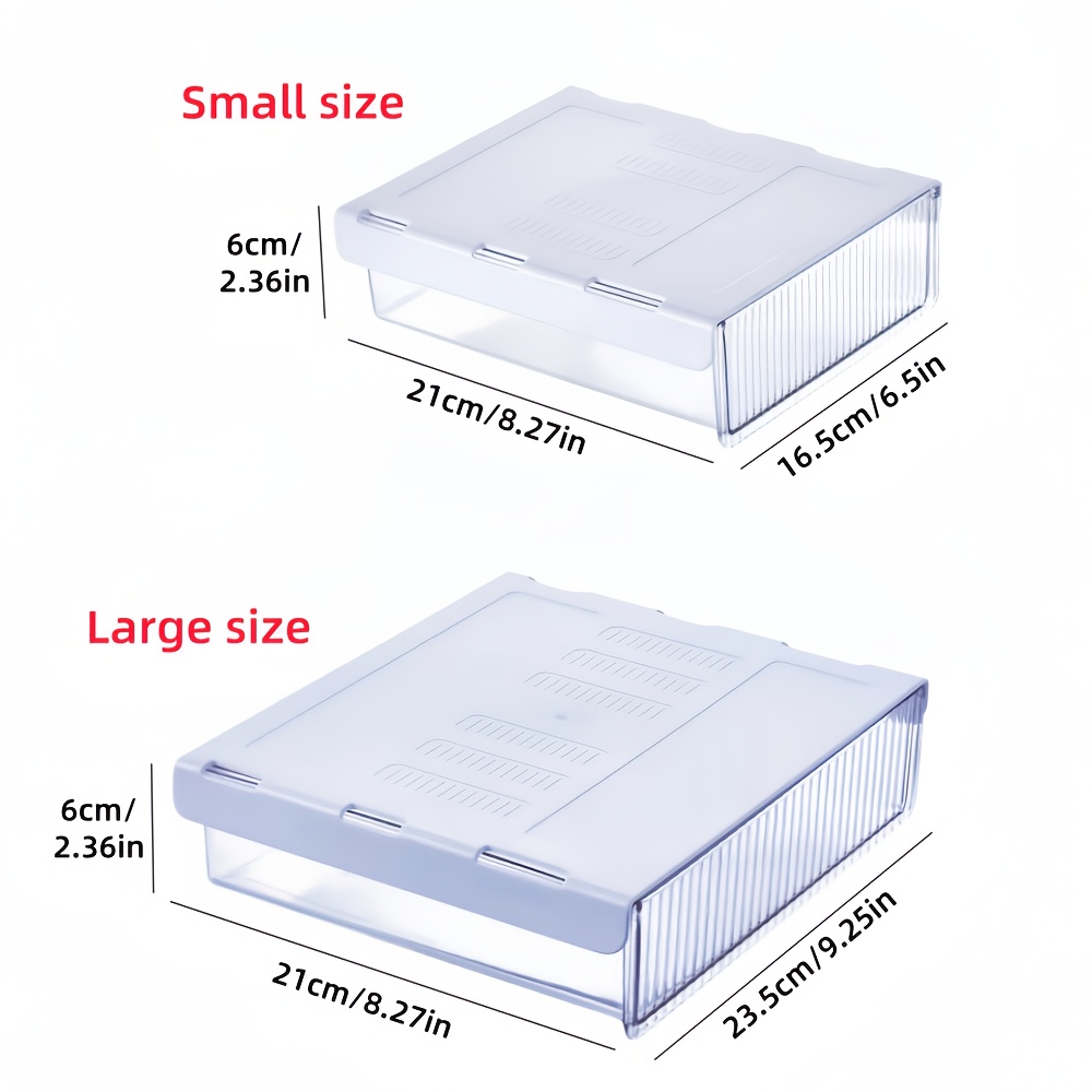 1pc Under Desk Clear Drawer Or - Home Office Desk With Drawers recension och pris