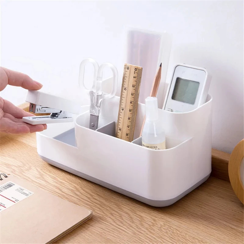 All-in-One Makeup Storage Box  - Home Office Desk With Drawers recension och pris
