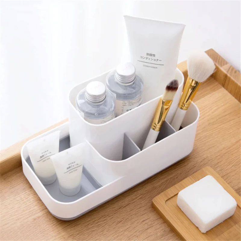 All-in-One Makeup Storage Box  - Home Office Desk With Drawers recension och pris