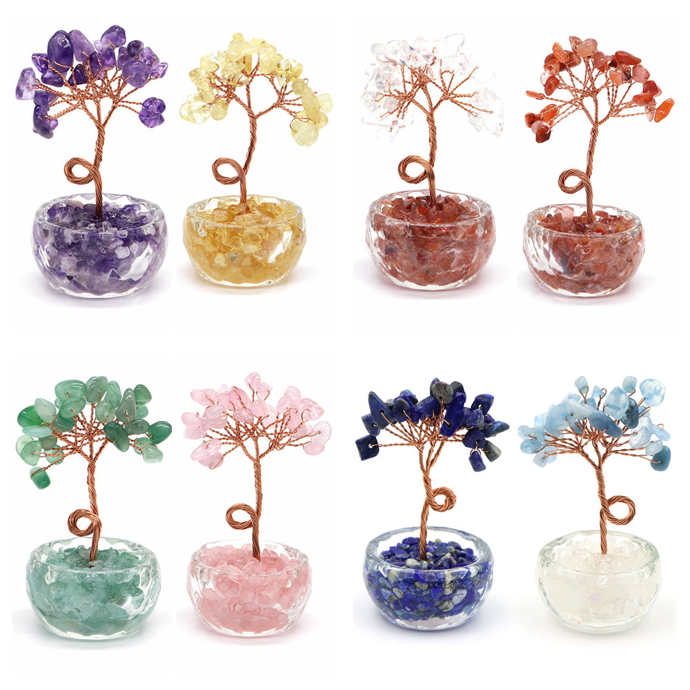 Natural Gemstone Crystal Lucky - Home Office Ideas recension och pris