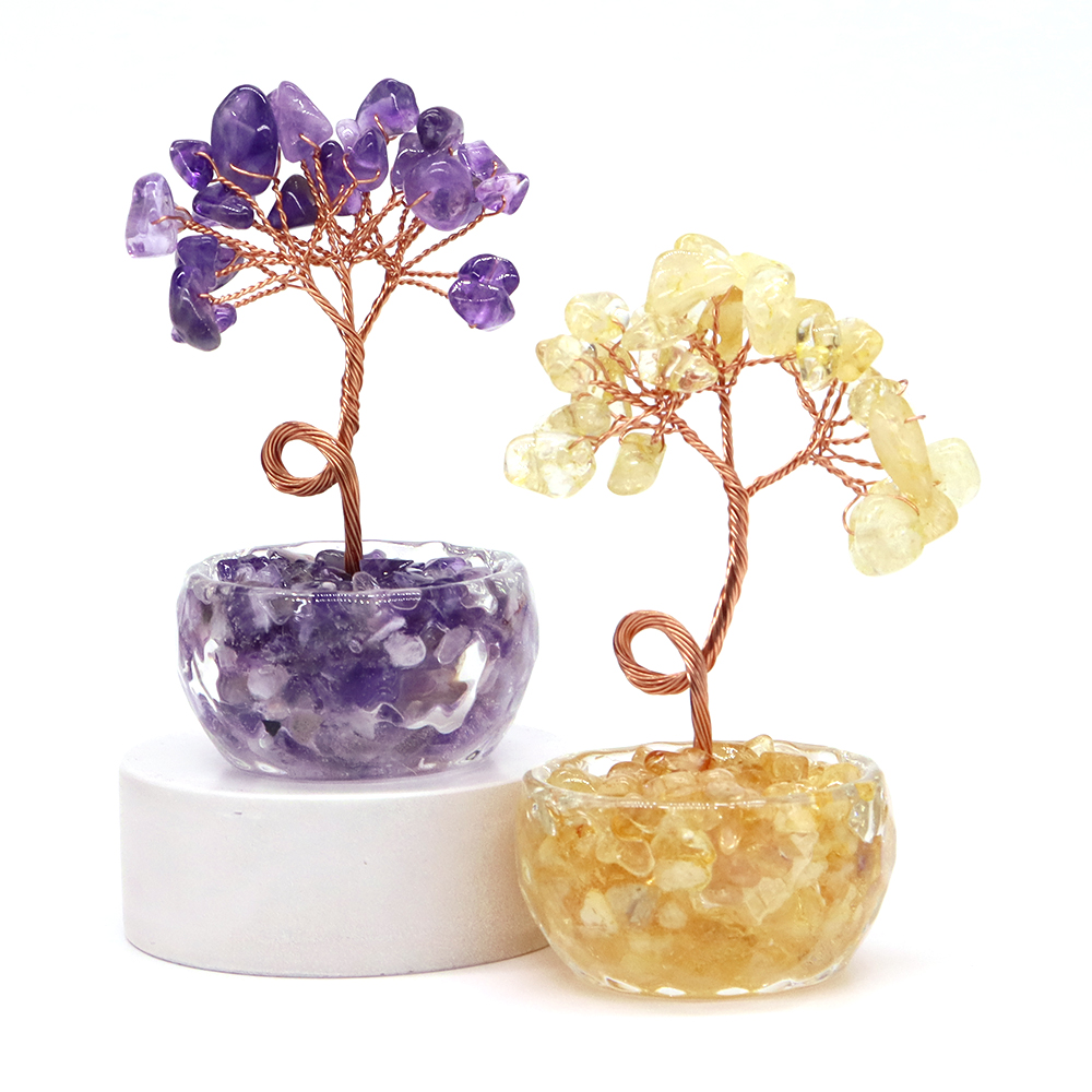 Natural Gemstone Crystal Lucky - Home Office Ideas recension och pris