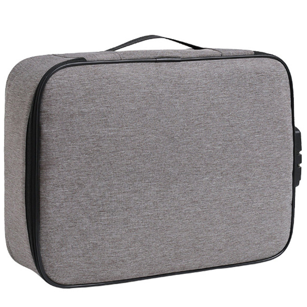 Portable Document Lock Box wit - Home Office Travel Document recension och pris