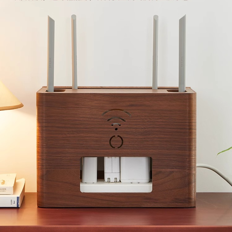 Upscale WiFi Router Storage Bo - Cable Management Box recension och pris