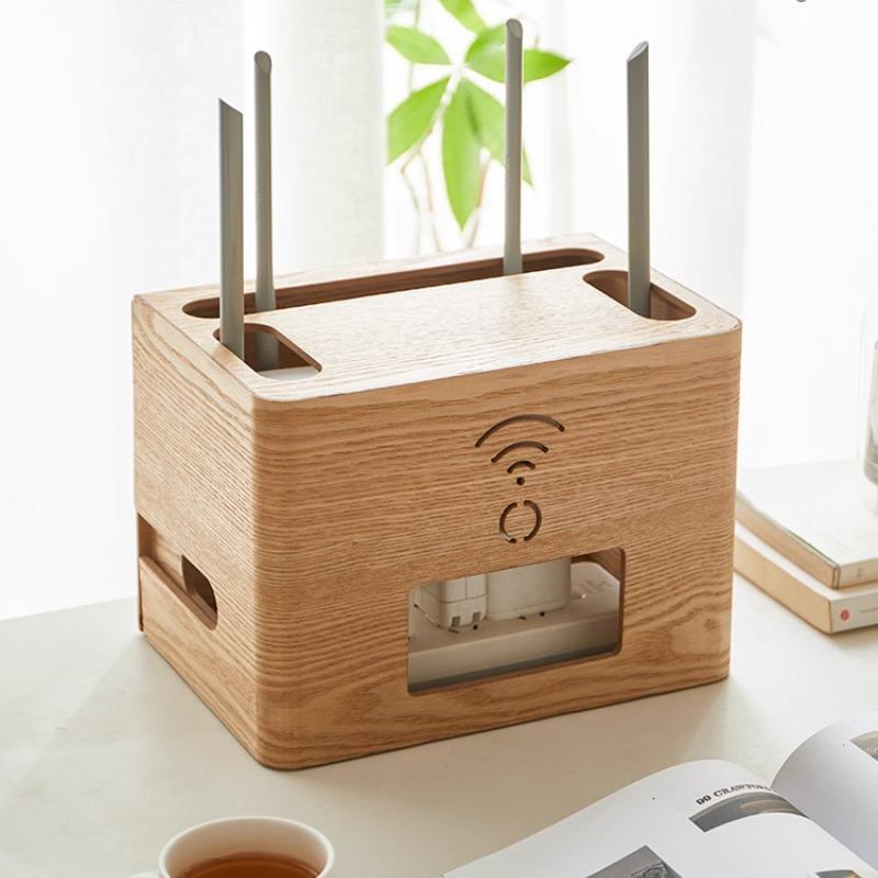 Upscale WiFi Router Storage Bo - Cable Management Box recension och pris