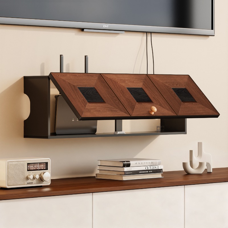 WiFi Router Organizer Box with - Cable Management Box recension och pris