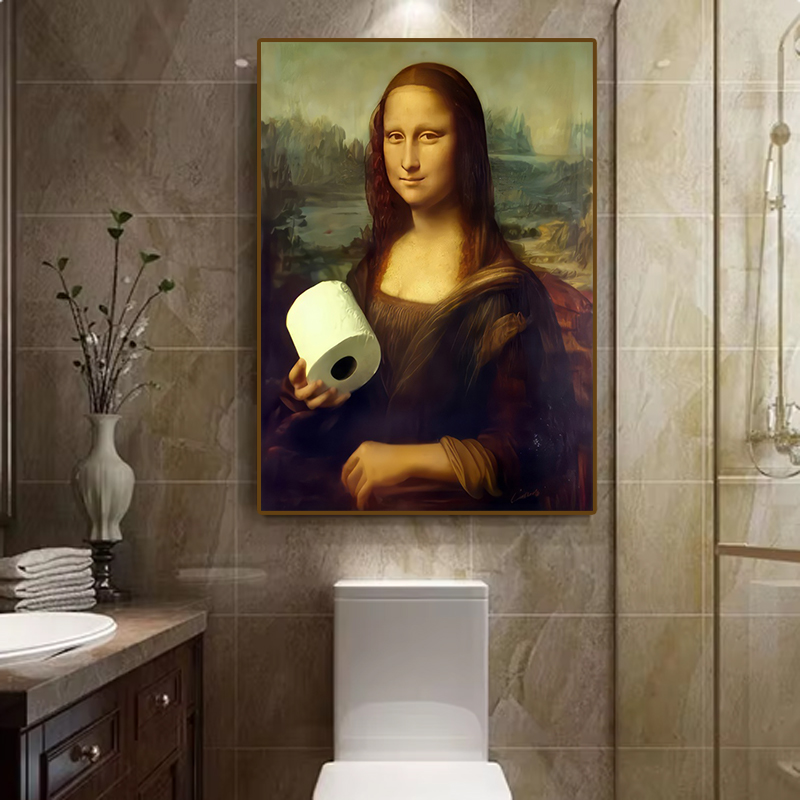 1pc Funny Abstract Bathroom To - Home Office Furniture recension och pris