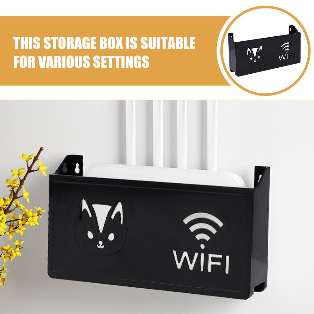Wall Router Storage Box Decora - Cable Management Box recension och pris