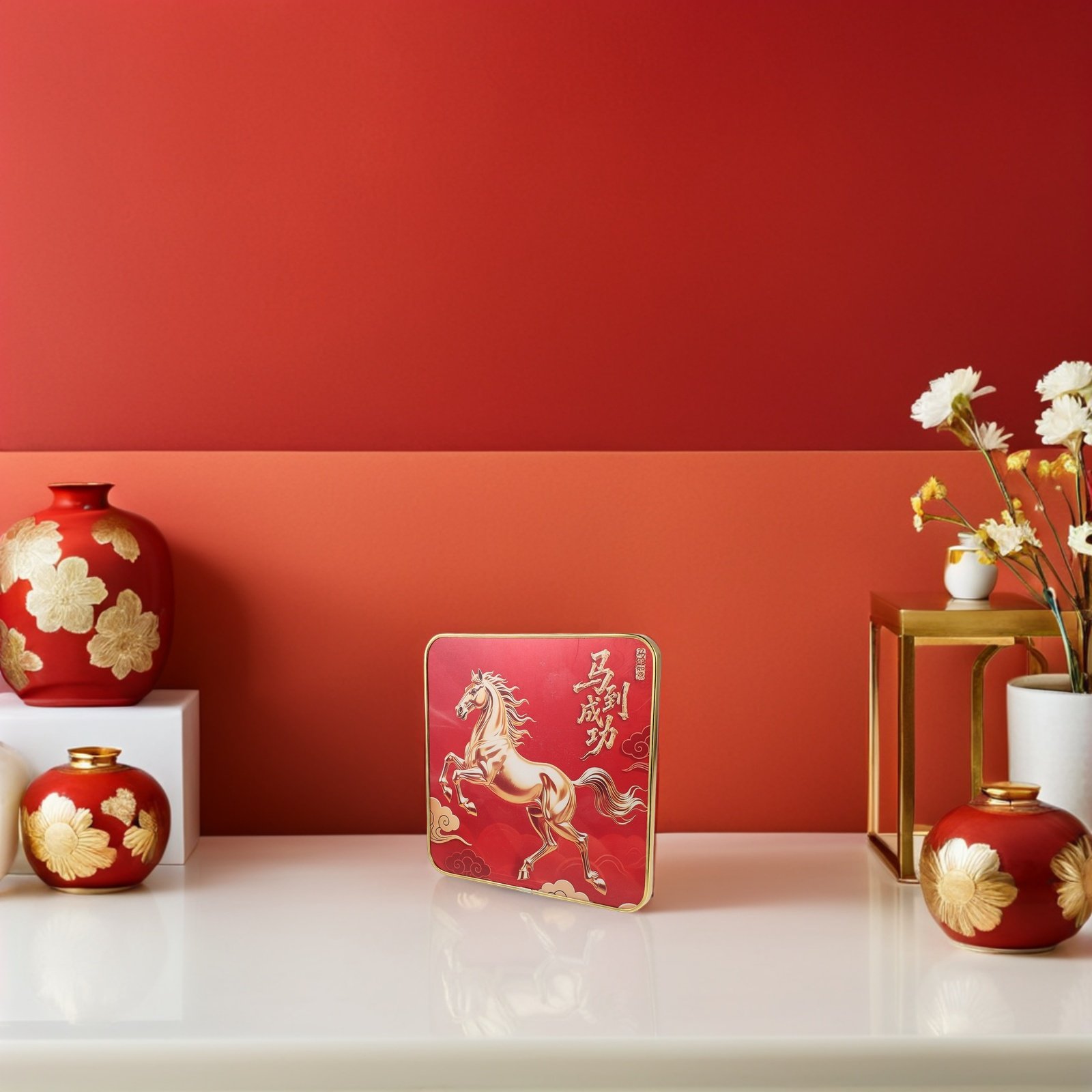 2026 Chinese New Year Horse Ar - Home Office Furniture recension och pris