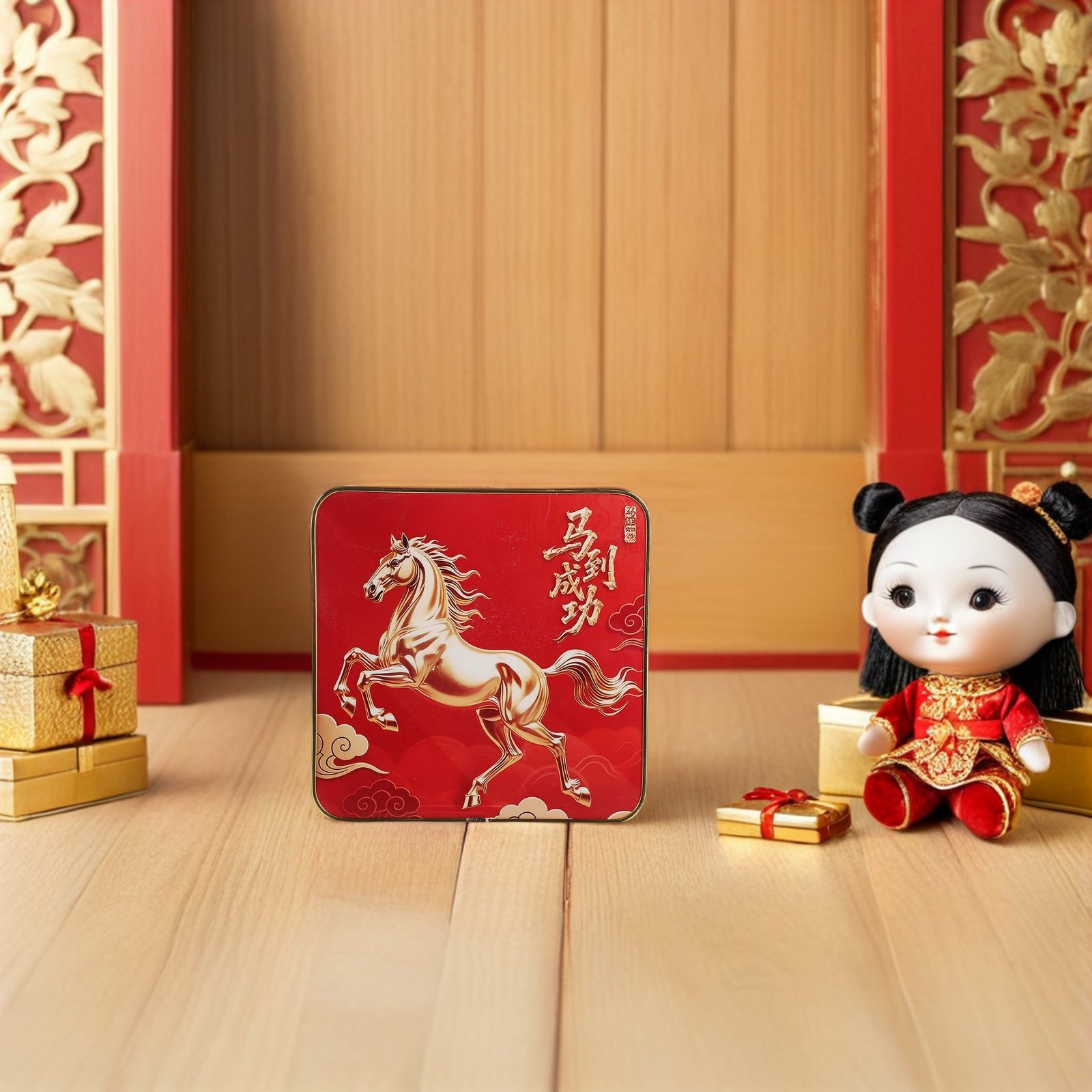 2026 Chinese New Year Horse Ar - Home Office Furniture recension och pris