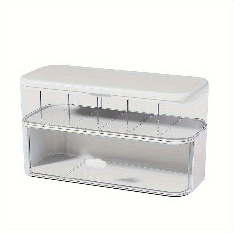 Double Layer Transparent Deskt - Cable Management Box recension och pris