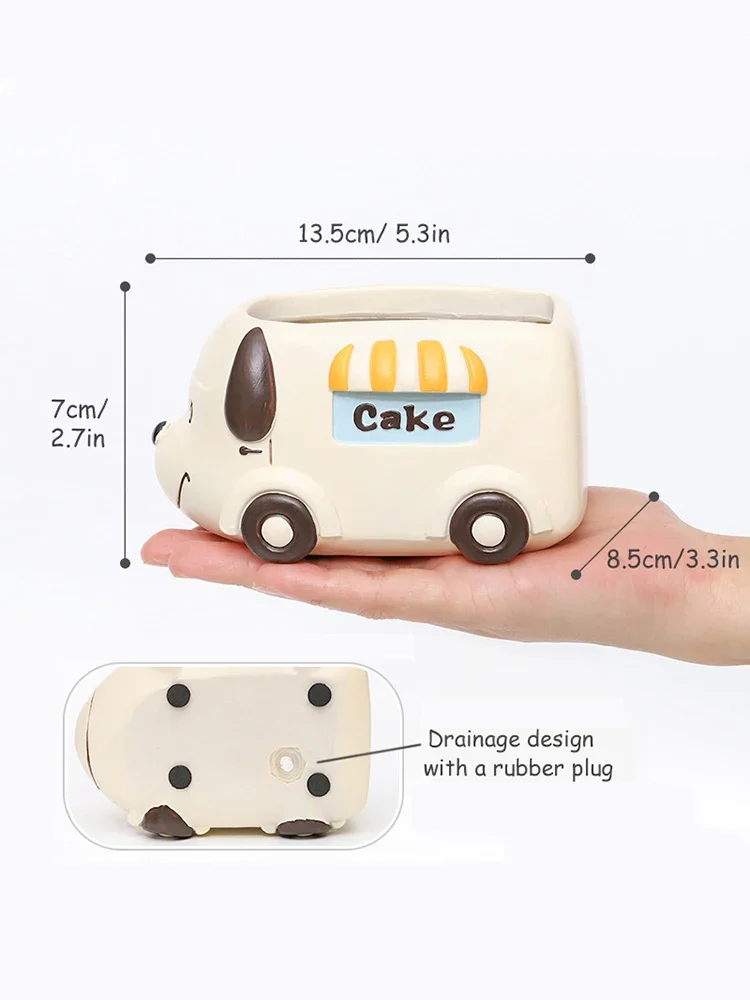 Food Truck Animal Small Plant  - Plant Desk Mini recension och pris