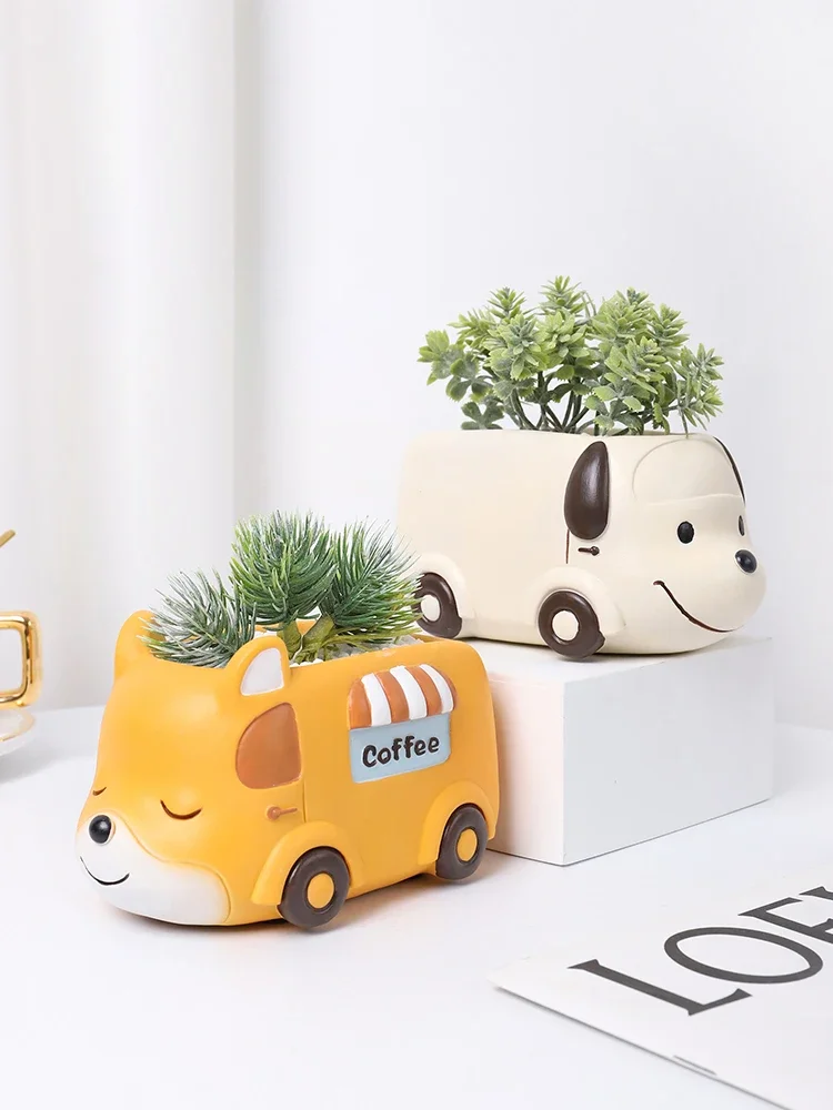 Food Truck Animal Small Plant  - Plant Desk Mini recension och pris