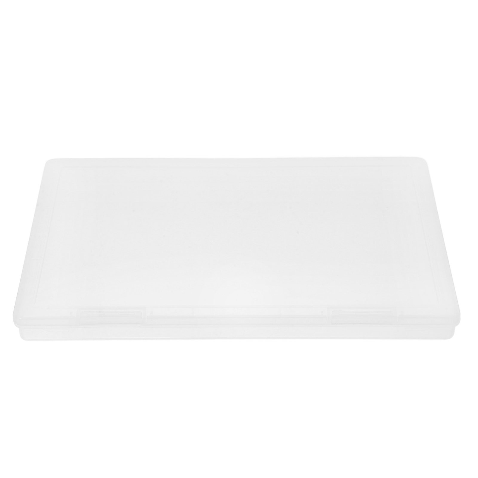 2Pcs Clear File Box with Lid T - Home Office Travel Document recension och pris