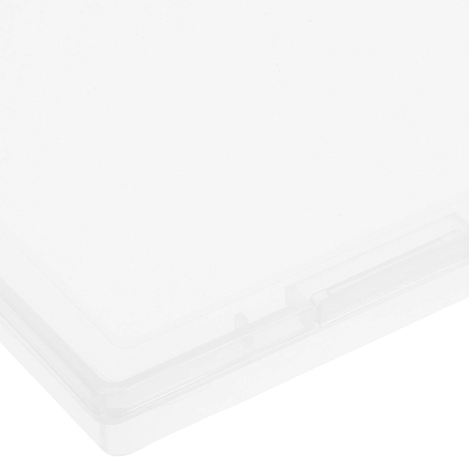 2Pcs Clear File Box with Lid T - Home Office Travel Document recension och pris