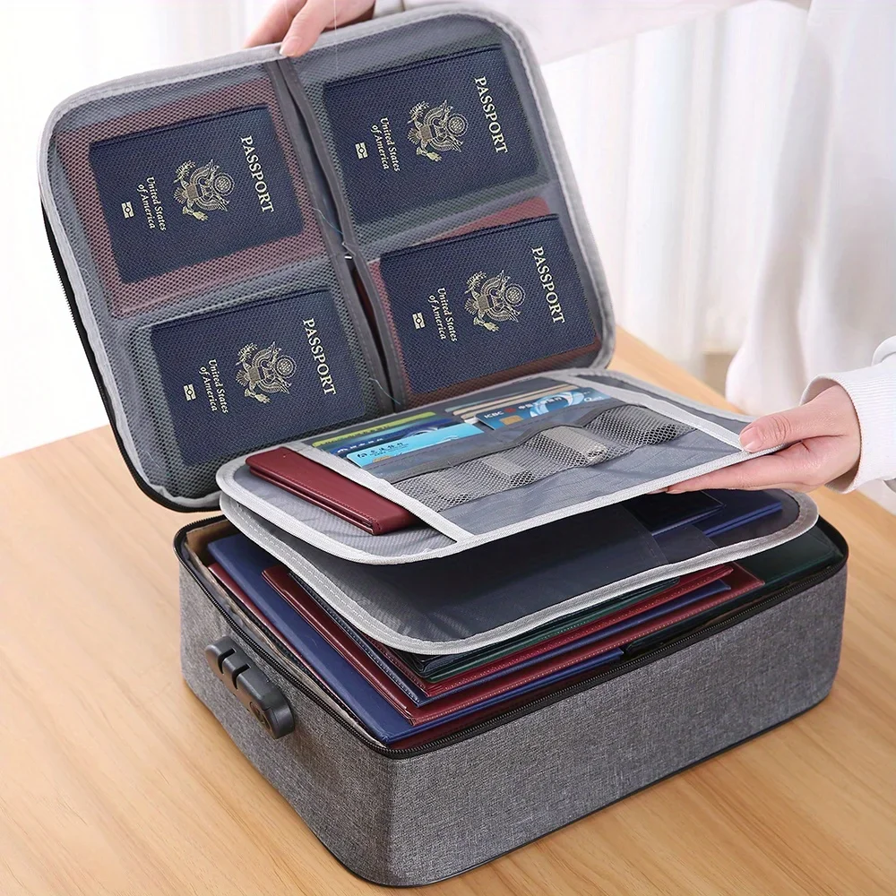 File Organizer Bags Document H - Home Office Travel Document recension och pris