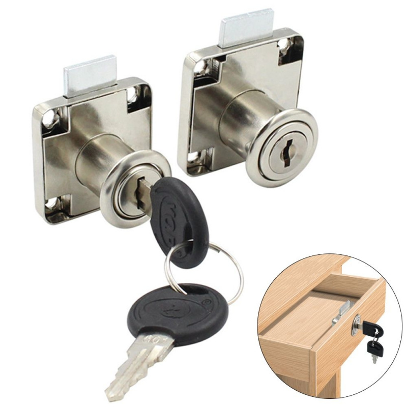 Zinc Alloy Burglarproof Lock w - Home Office Desk With Drawers recension och pris