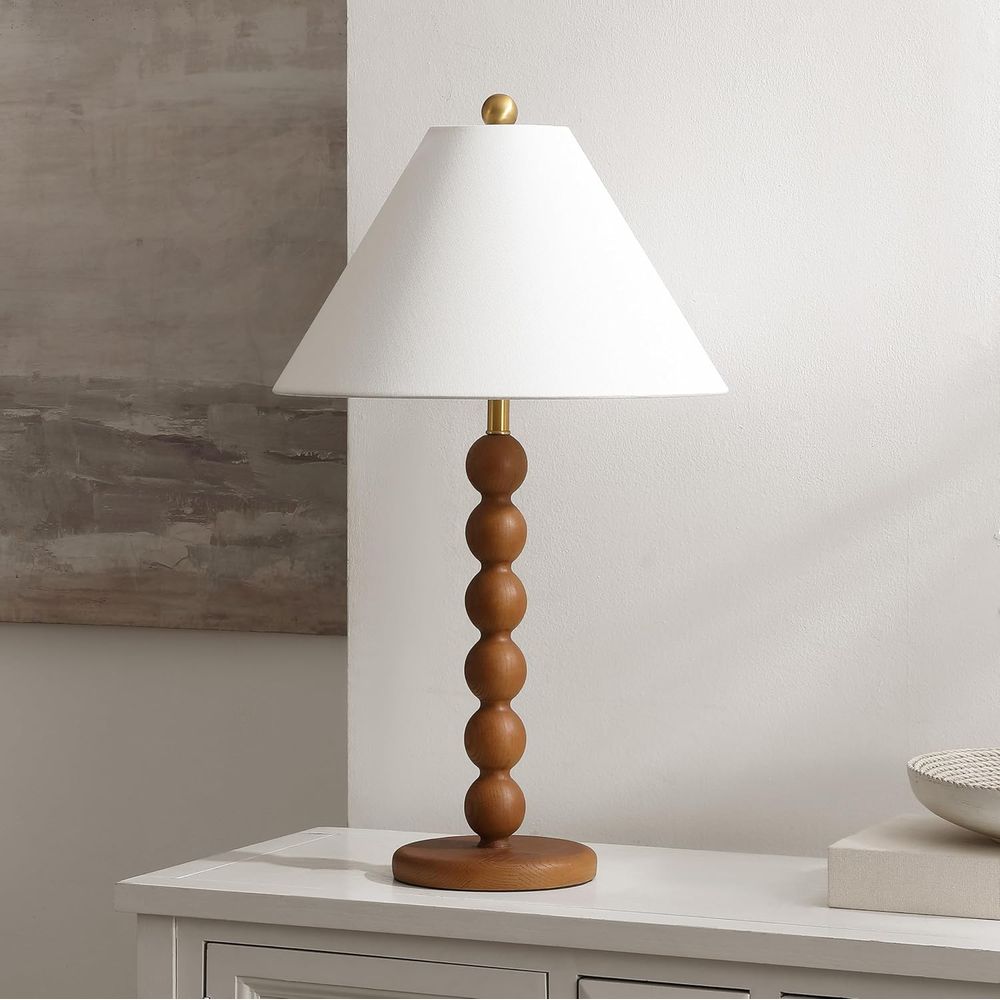 Natural Brown Resin Stacked Ba - Home Office Desk recension och pris