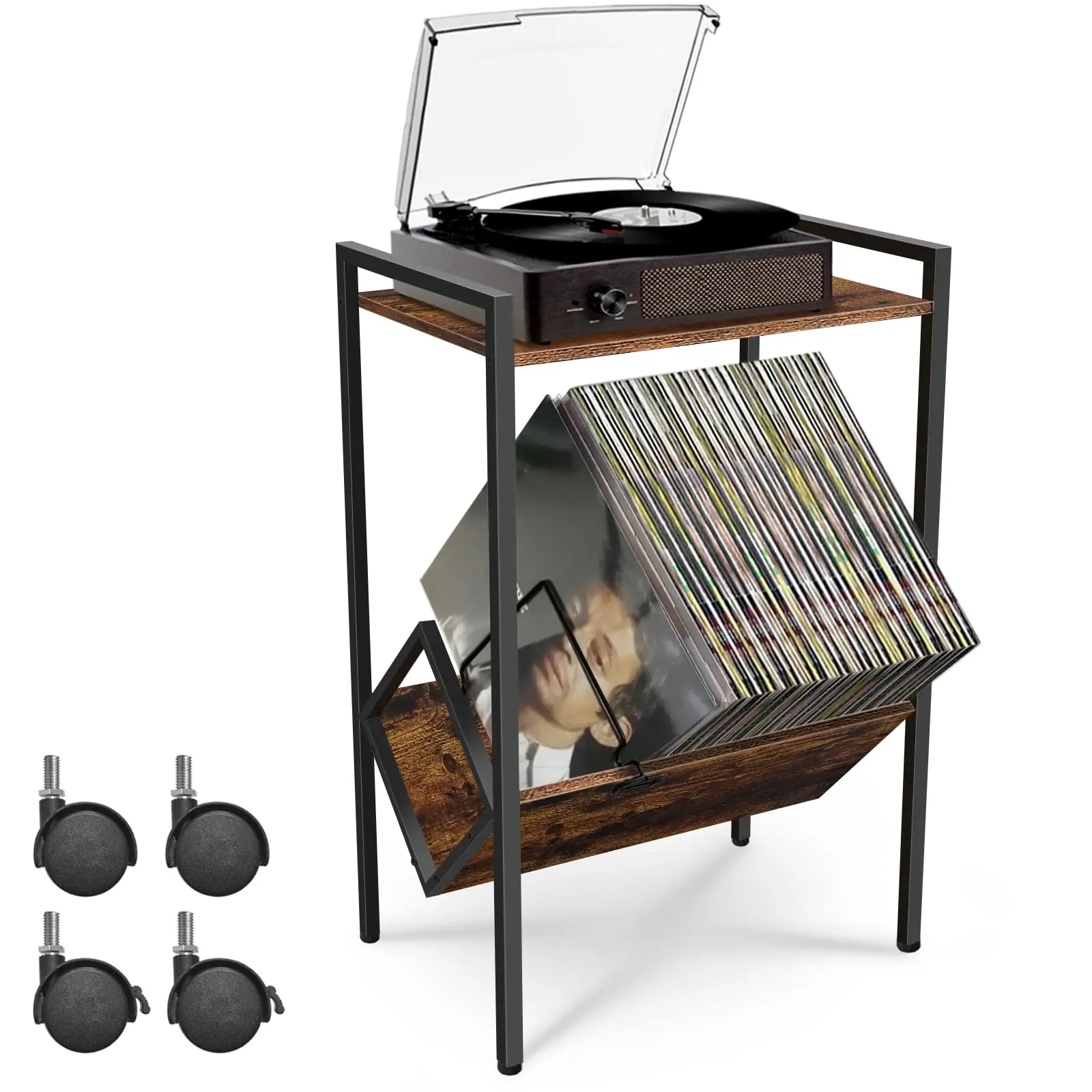 'Table Nightstand Up to 80 Alb - Home Office Of Amazon recension och pris