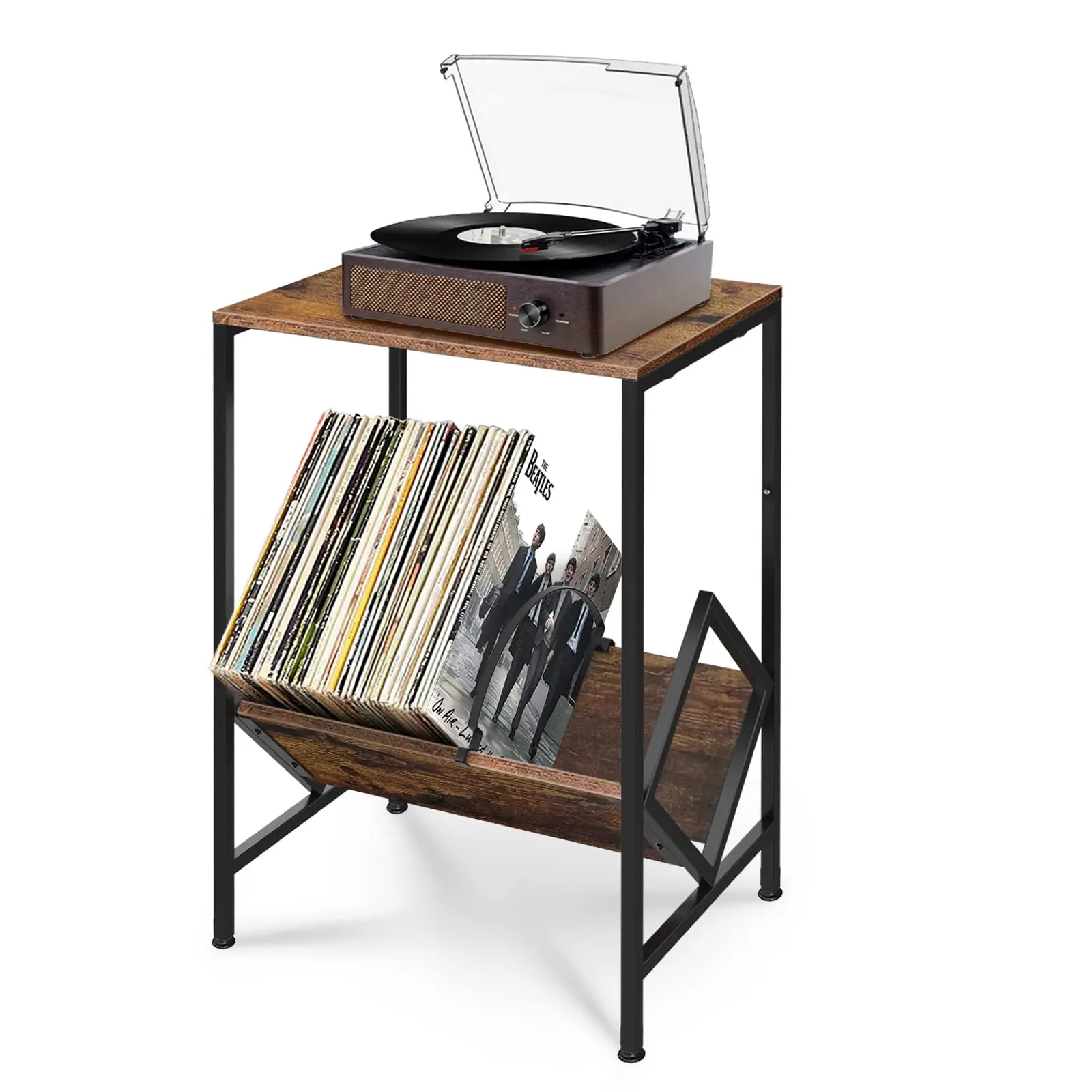 'Table Nightstand Up to 80 Alb - Home Office Of Amazon recension och pris