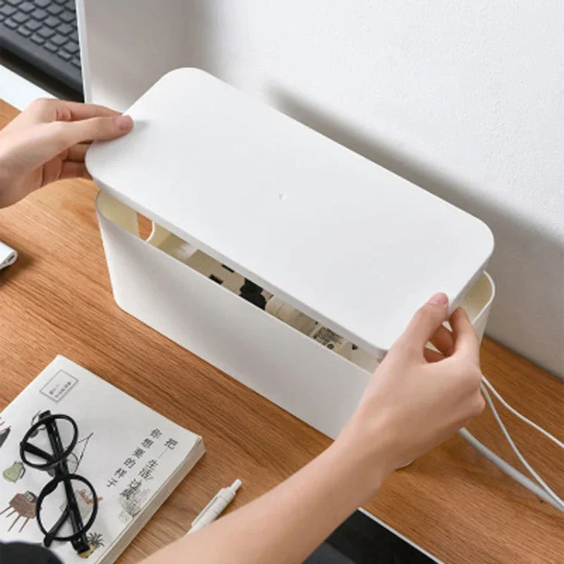 Cable Storage Box Desktop Powe - Cable Management Box recension och pris