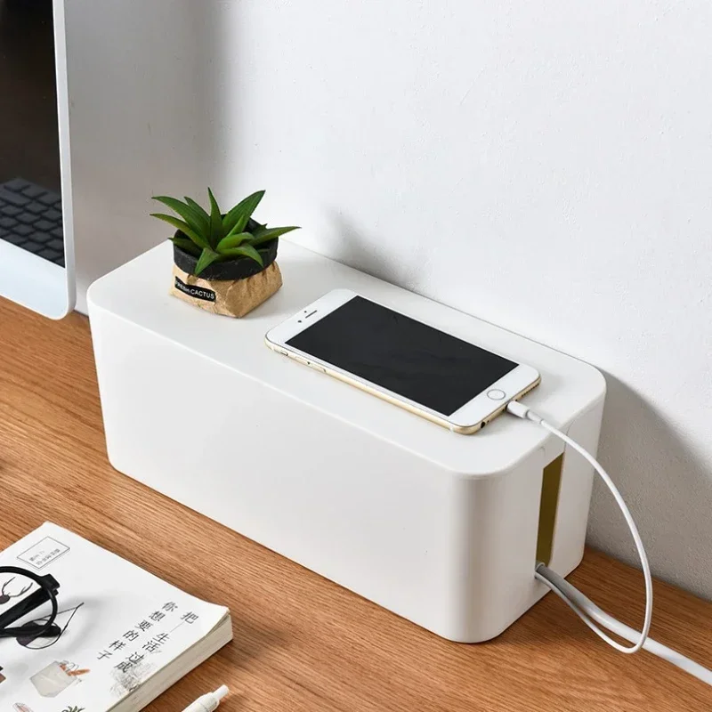 Cable Storage Box Desktop Powe - Cable Management Box recension och pris