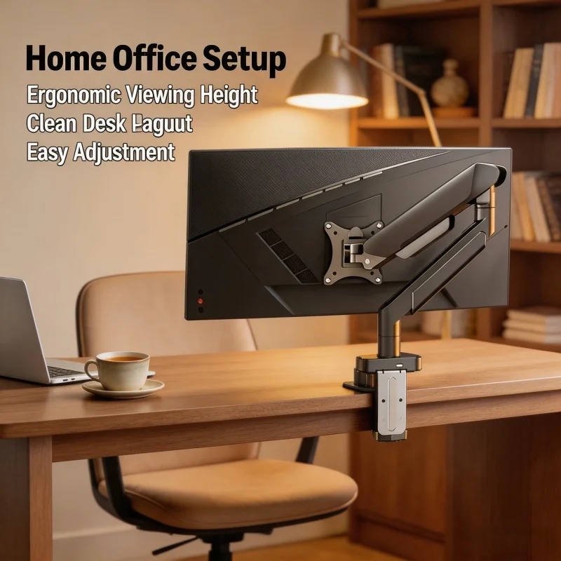 Single Monitor Mount Bracket f - Monitor Riser Stand recension och pris